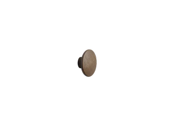 Patere Dots Wood stained dark brown - MUUTO