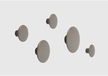 Patere Dots Wood taupe - MUUTO