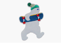 Ecusson Yeti reflechissant - MACON & LESQUOY