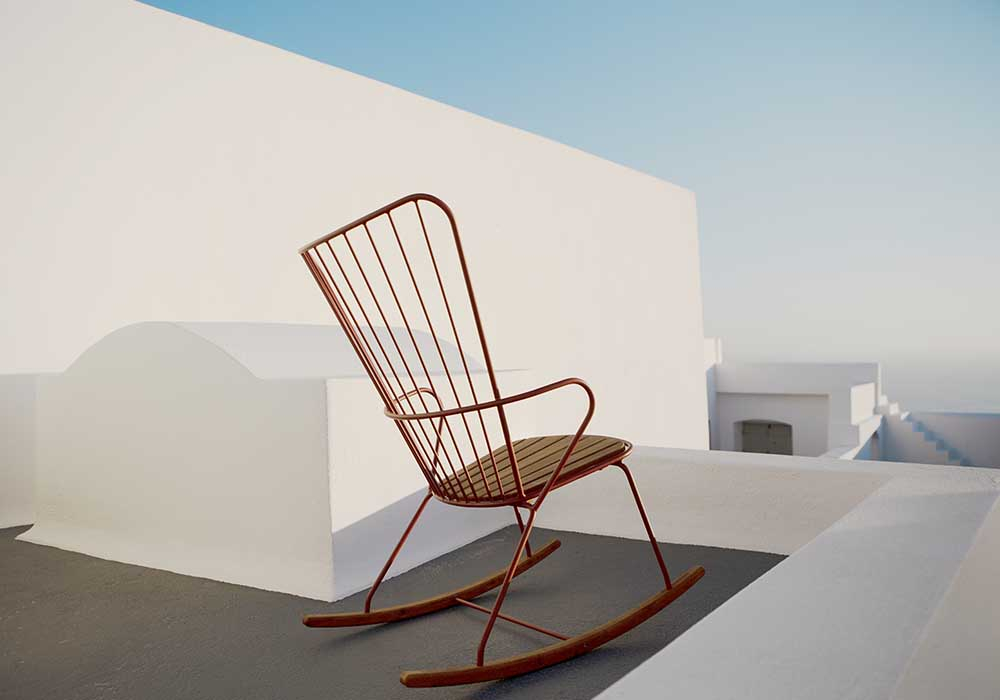 Rocking-chair outdoor Paon - HOUE
