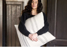 Coussin Maroccan stripe - LIBECO