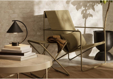 Desert Lounge Chair olive - FERM LIVING