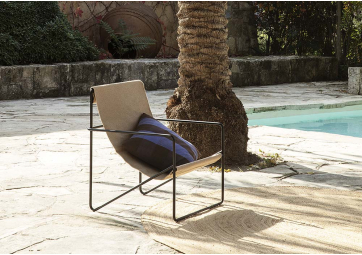 Desert Lounge Chair sand - FERM LIVING