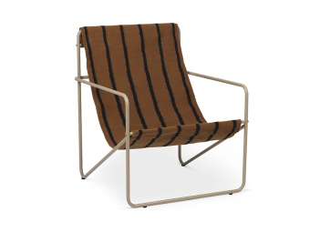 Desert Lounge Chair stripe - FERM LIVING