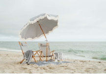 Parasol Premium Laurens Navy Stripe - BUSINESS & PLEASURE