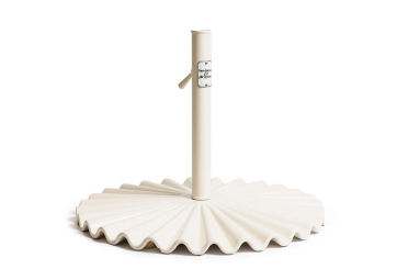 Pied de parasol Camshell 25kg antique white - BUSINESS & PLEASURE