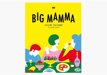 Livre Big Mamma cuisine Italienne con molto amore - MARABOUT