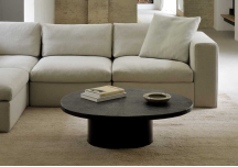 Table basse en poudre de métaux et de minéraux - Whisky - ETHNICRAFT