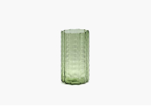 Vase 01 Waves green transparent - SERAX