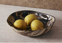 Bol Ryu Ø28 sand / brown - FERM LIVING