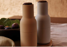 Set Moulin poivre et sel nudes / walnut en silicone - AUDO