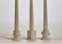 Assortiment de 3 Bougeoirs Molly 01 - SERAX