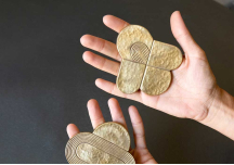 Patere bronze d'art Cicala - MARGAUX KELLER