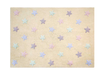Tapis Tricolor Stars 120x160 cm - LORENA CANALS
