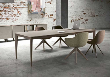 Table Opera Extensible plateau bois - IMPERIAL LINE