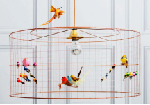 Suspension Demi Grande Volière - MATHIEU CHALLIERES
