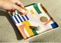 Plateau Emporio en porcelaine - OCTAEVO