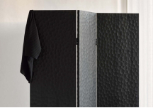 Paravent Chopped en acajou - ETHNICRAFT