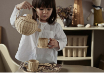 Service a thé Rattan - FERM LIVING