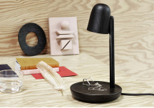 Lampe de table Focus noire - MUUTO