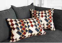 Coussin Sydney 60x40 cm - ADJAMEE