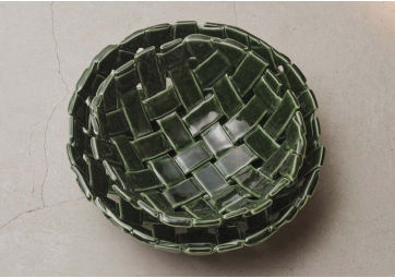 Bol Plait en céramique - FERM LIVING