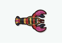 Broche Homard en Pyjama (boite S) - MACON & LESQUOY