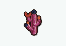 Broche Cactus Funky (boite S) - MACON & LESQUOY