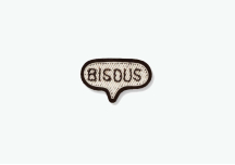 Broche Bisous Argent (boite S) - MACON & LESQUOY