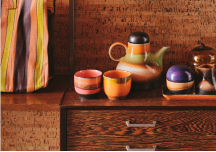 Set de 4 Coffee Cups 70s Ceramics Java - HK LIVING