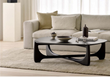 Table basse en bois massif galet - PI - ETHNICRAFT