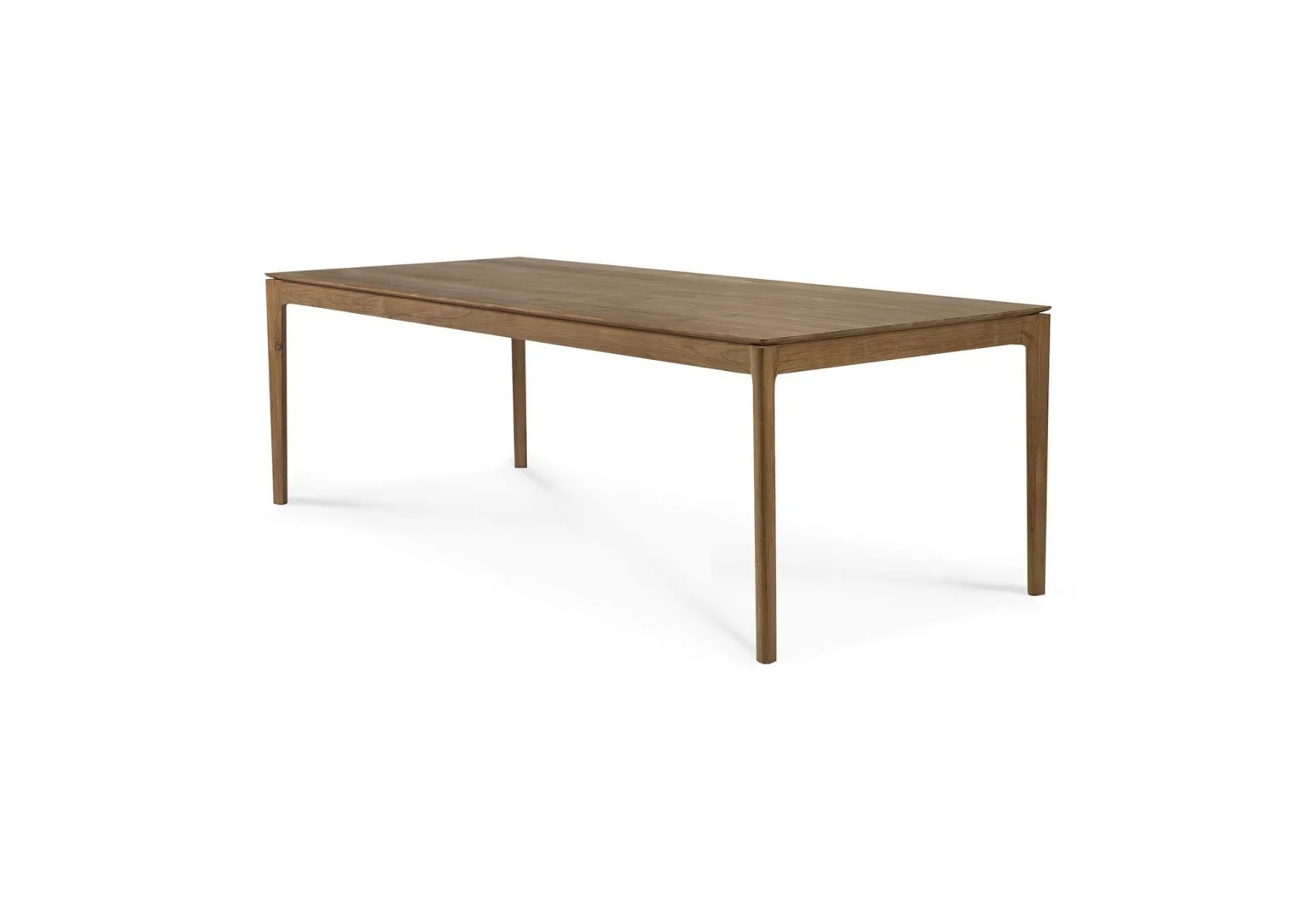 Table en bois BOK - en TEK Extensible rectangulaire