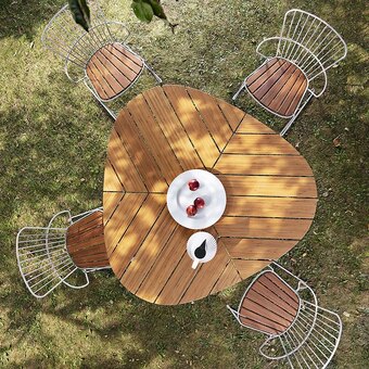 Les tables de salle à manger d'extérieur HOUE s'adaptent parfaitement à toutes les collections de chaises HOUE ! Créez le mix and match parfait dans vos @gooddesignstore s !
