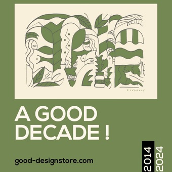 2014-2024 ! Good fête ses 10 ans !Toute l’équipe et ses partenaires sont heureux de vous convier à un cocktail musical pour cette soirée anniversaire.Vous pourrez y découvrir en avant-première la toute nouvelle collection GOOD x @studioralstonbauÀ Nice  jeudi 5 décembre à 18h30 12 rue Catherine Segurane  06300 NiceÀ Marseille  vendredi 6 décembre à 18h30 19 rue Venture 13001 MarseilleLiens d’inscription en story à la une dans les Actualités 😉Illustration @f.lebraly