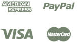 VISA, MasterCard, PayPal